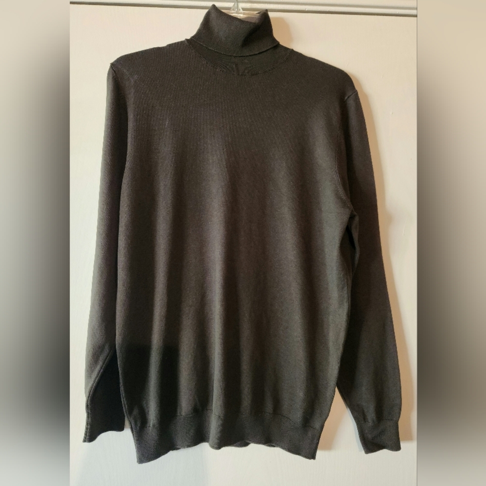 Zara New Olive Green Turtleneck Sweater Ladies Size Med NWT $32